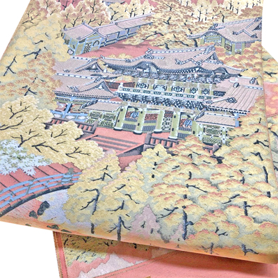 【今月の特価商品】秋の薫りが漂う風景がデザインされた袋帯
